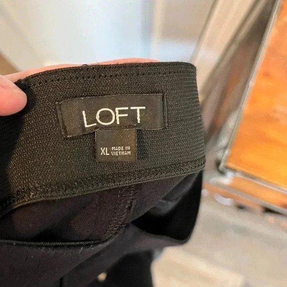 Loft Pull-On Soft Wide Leg Pant - XL - Picture 4 of 5